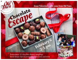2016 Chocolate Escape Poster