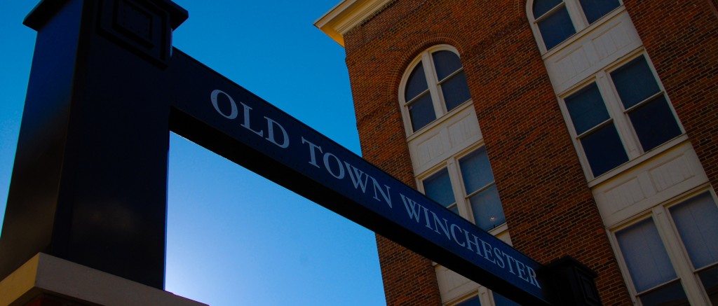 Old Town Winchester Sign