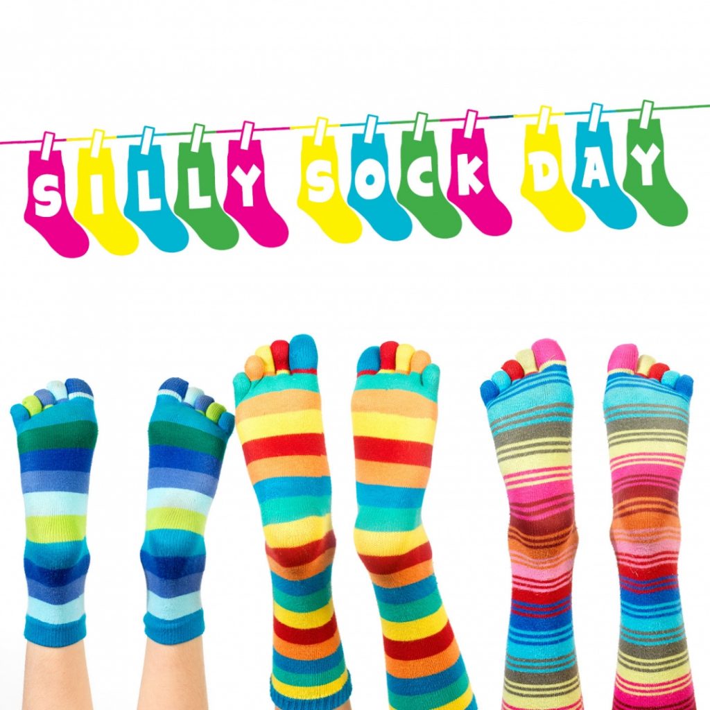 Independent Bookstore Spirit Week – Silly Sock DayOld Town Winchester